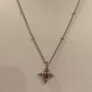 18 karat white gold Lauren K necklace